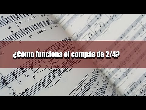 6. El compás de 2/4 (clases de teoría musical)