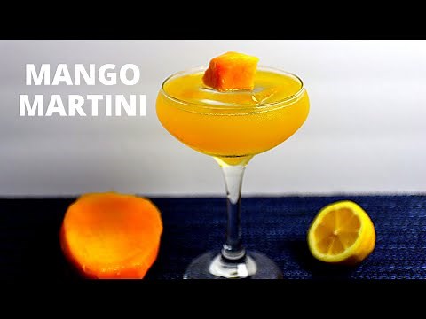 Mango Martini | How to Make a Mango Martini Cocktail Recipe