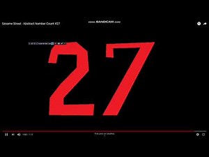 Sesame Street Abstract Number Count 36