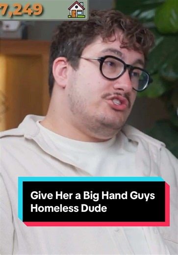 Give Her a Big Hand Guys Homeless Dude | people helping homeless people
