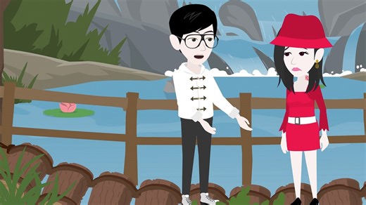 Sad Love Story | Girlfriend Boyfriend Break Up Moments | Romantic Cartoon | Animated Short Film