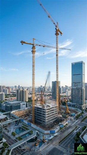 The Fastest Skyscraper Build You'll See 🏗️