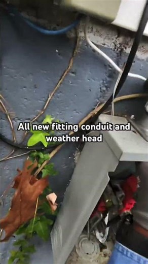 ⚡ Thanksgiving Day Power Outage Repair | Service Mast & Weatherhead Replaced