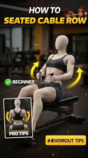 How To Seated Cable Row Properly | Build a Strong Back & Better Posture