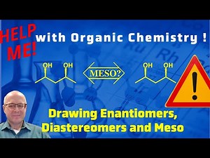 How to Draw Enantiomers, Diastereomers & Meso Forms From a Molecule with More Than One Chiral Center