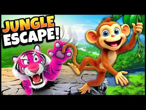 Going on a Jungle Escape Hunt | Brain Break for Kids | Dance Songs for Kids | Bear Hunt | Danny GO!