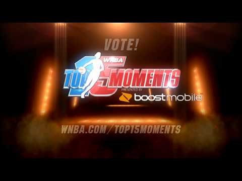 Top 15 Moments: Leslie Throws Down WNBA's First Dunk
