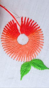 Too much cute flower hand embroidery tutorial! #support #fypシ゚ #easy #trending #useful #viralreels #viral #embroidery #reelsfb #design #handmade #satisfying #cute #stitch #hand #everyone #reels #viralvideo #tutorial #diy #diycrafts #fb #flowers #fbreels #reelsvideo | Crafts & Embroidery