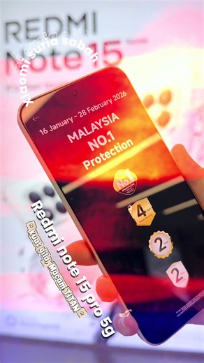 Because we want to keep you peace of mind. ❤️ Enjoy FREE all-round protection (worth RM1,327): ✅ 2-Year Full Device Warranty ✅ 4-Year Battery Warranty ✅ 2-Year Liquid Damage/ Front/ Back Cover Protection #XiaomiMalaysia #REDMINote15Series #REDMITitanDurability 1st Xiaomi Store in Sabah We Accept: Cash Boost Alipay Fave Pay Grab Pay TradeIn Atome Debit Card Credit Card Aeon Credit 📍Our Store Location: Part 2-3, 2nd Floor, Suria Sabah Shopping Mall. 🕙Open Daily 10am – 10pm ☎️Give us a call: 088 