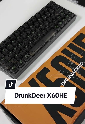 DrunkDeer X60HE Magnetic Switch Keyboard Review