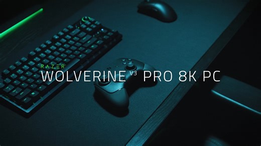 24K views · 140 reactions | Our most trusted wireless gaming controller for the pros has evolved — introducing the Razer Wolverine V3 Pro 8K PC: rzr.to/Wolverine-V3-Pro-8K-PC Unlock unrivaled speeds with ultra-responsive Razer 8K Hz HyperPolling Technology, esports-optimized TMR Thumbsticks, and our lightest wireless design yet—engineered for peak performance when you need to clutch. #Razer #WV3Pro8KPC #gamingcontroller | Razer | Facebook
