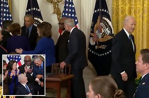 Video shows audience ignoring Biden after ACA Event