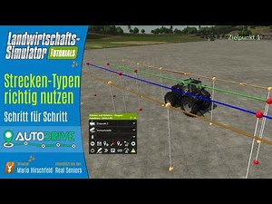 AutoDrive Tutorial #3 🚦 Mastering Route Types: Bidirectional & Secondary Routes Explained! | LS25...