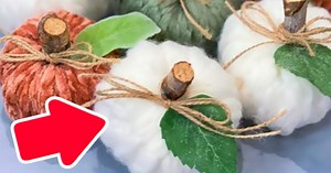 How To Make Easy Sweater Style Farmhouse Pumpkins