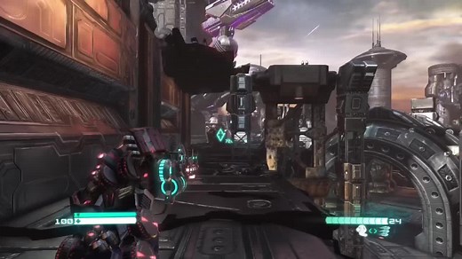 Transformers: Fall of Cybertron - Metroplex Scene