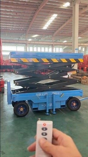 DYMG Mobile scissor lift with remote control