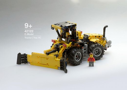 LEGO MOC-174066 42122 - Tractor | The Trac VC (Technic 2024)