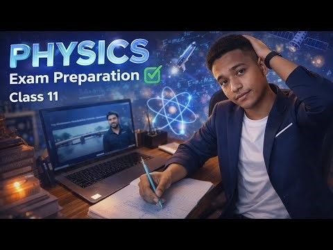Physics Exam Preparation | Day 4 of Exam series 🌹| study vlog class 11 Exam Preparation ✅