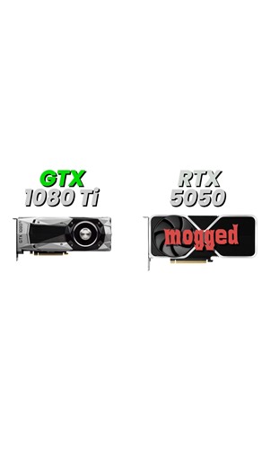 Zestro Gaming on Instagram: "Best GPU for Gaming 2025: RTX 5050 vs GTX 1080 Ti vs RTX 3060"