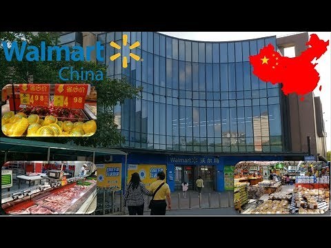 Shanghai China Walmart Full Tour | Weird & Crazy Chinese Food!