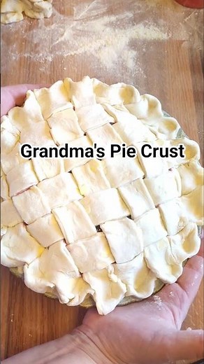 Old-Fashioned Pie Crust Recipe