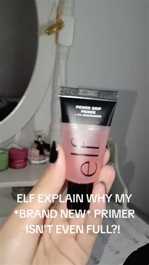 ELF Cosmetics Primer: Why is it Not Full?