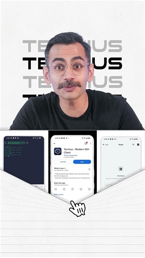 Trick to turn your phone into portable server.