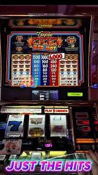 JUST THE HITS! Triple Red HOT 7s Max Bets