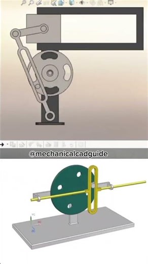 New Mechanism #automobile #autocadblocks #3dprinting #foryou #machinedesign #viral #caddesigner