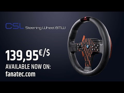 Fanatec CSL Steering Wheel BMW