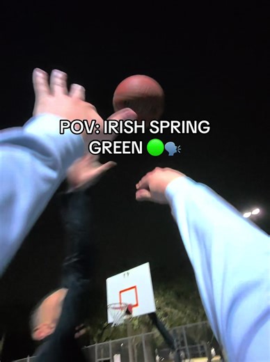 POV: IRISH SPRING GREEN 🟢🗣️ #basketball #fyp #meta #pov #sports | irish spring green
