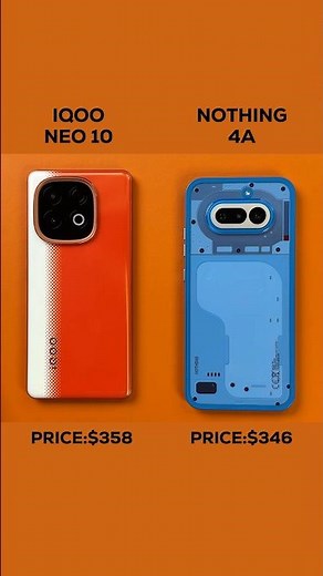 NOTHING 4A VS IQOO NEO 10 SPEED TEST COMPARISON ⚡