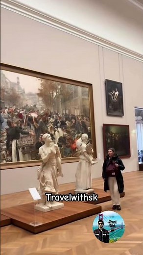 Discover the Musée du Petit Palais in Paris! This stunning Beaux- Arts building #paris #travelvlog