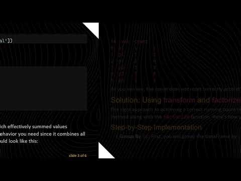 How to Implement a Running Count with Reset Conditions in Pandas DataFrames