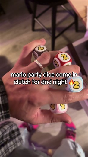 everyone loves the mario party dice fr #marioparty #dicegoblin #dndtiktok #mtgcommunity #onepiececardgame