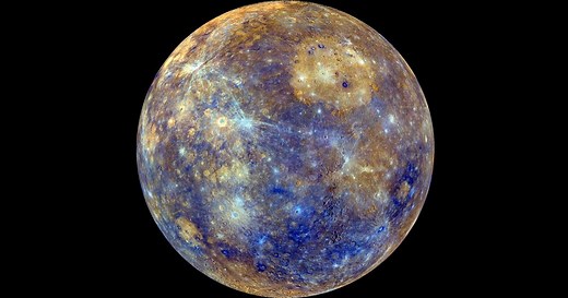 Mercurio, el planeta más cercano al Sol