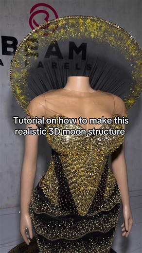 DIY Realistic 3D Moon Structure Tutorial