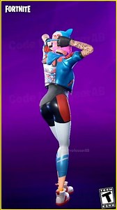 Fortnite Just Dance 2 Emote Lynx Skin Thicc 🍑😜😂