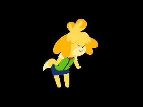 Isabelle Dancing to Flying Battery! (Minus8 Animation) #animalcrossing #sonicmania