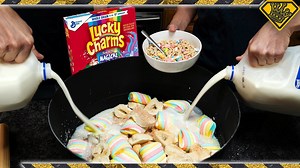 Making giant Lucky Charms at home from start to finish
