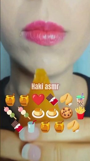 Irresistible ASMR Eating Honey 🍯 | Sticky Satisfaction & Tingly Sounds! #asmr #shorts