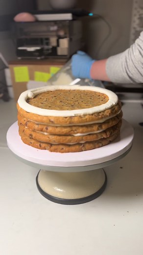 Stacked Cookie Wedding Cake | Baking Inspiration