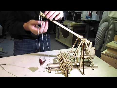 Desktop Trebuchet Prototype