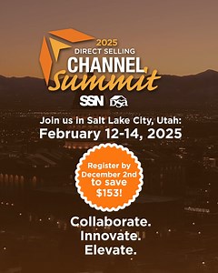The Direct Selling Channel Summit is your opportunity to collaborate with peers, learn from thought leaders, and tackle the challenges shaping the future of the industry. Early registration ends December 2, 2024, with a $153 discount. Reserve your spot today. https://www.thechannelsummit.org/ | Direct Selling Association | Facebook