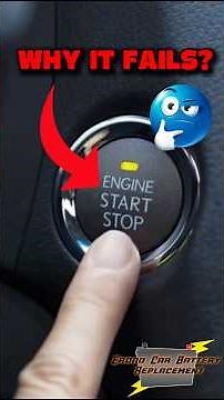 Push-to-Start Problems Explained (It’s Not Just the Battery)