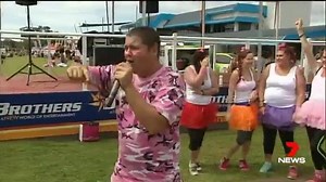 MISS MUDDY It took mud and sweat for women to cross the finish line, after playing dirty for a good cause. Hundreds of locals took on the challenge of a messy obstacle course to raise money for women facing serious health problems. #7NewsCairns | 7NEWS Cairns