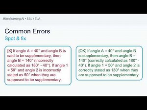 Angle relationships - SAT Math