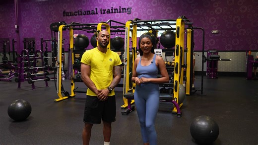 Baseball workout at Planet Fitness