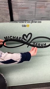 Infinity Couples Metal Sign ->https://www.thegiftnecklace.com/2004 | Name-jewelry