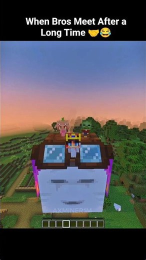 Minecraft meet-up after Long Time 🤡😂